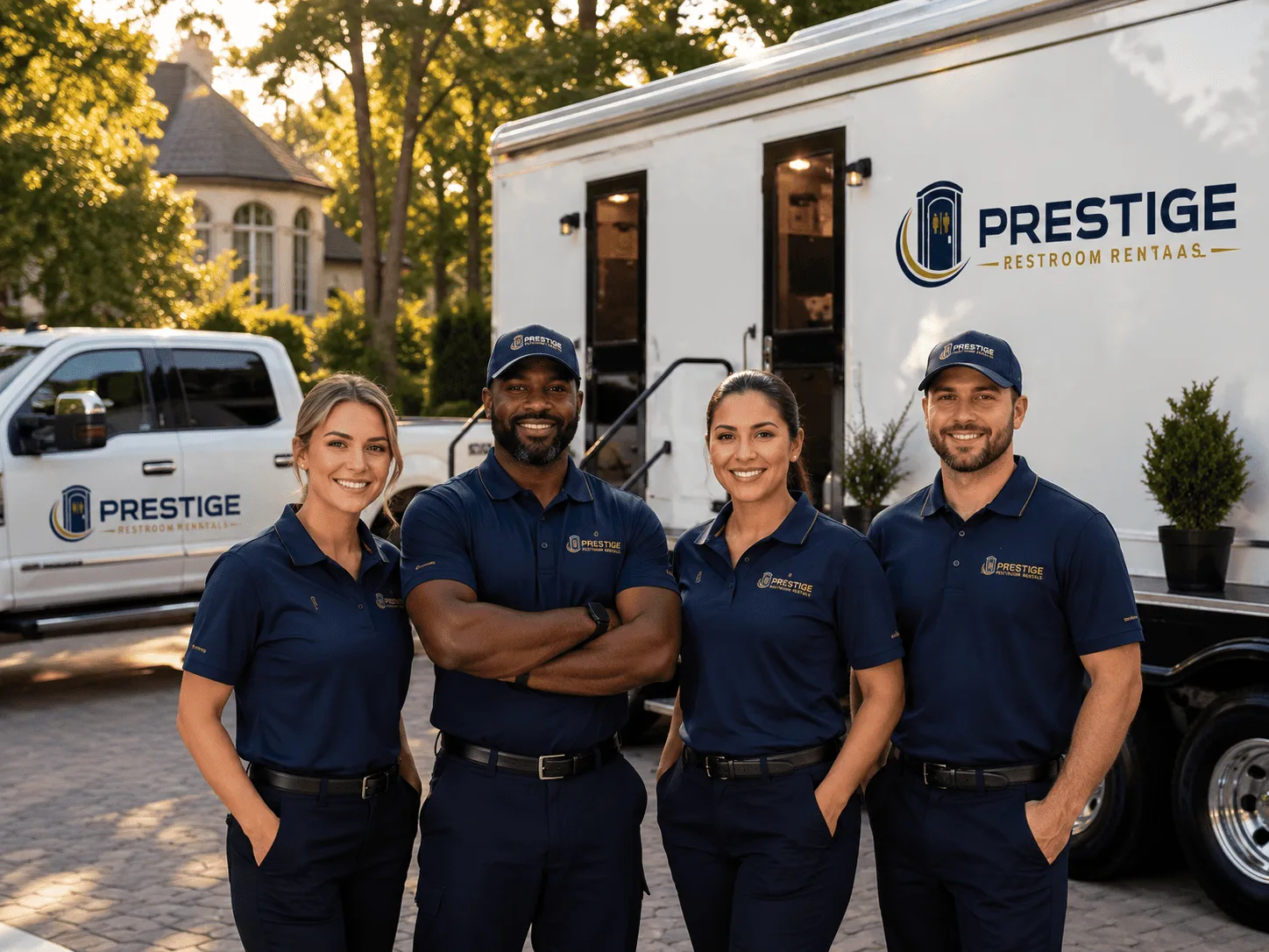 Trusted Luxury Portable Restrooms company in Valentines, VA